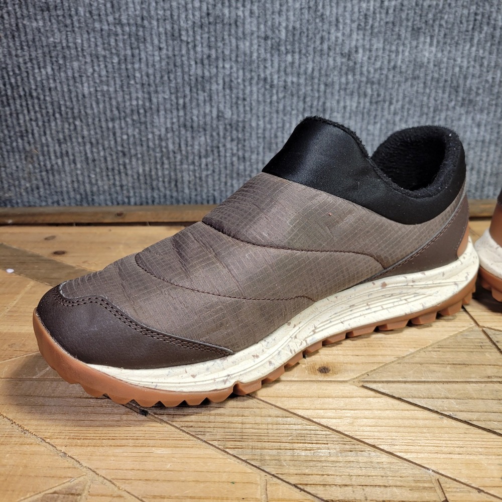 ๐ฅ Merrell Mens Nova Sneaker Moc Brown Size 10 M J067119 vibram Hiking Shoe - Picture 5 of 12